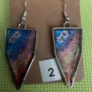 Ohrringe aus Epoxidharz – handgemachte Unikate 2
